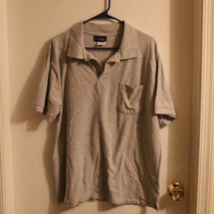 Gray Puritan Polo